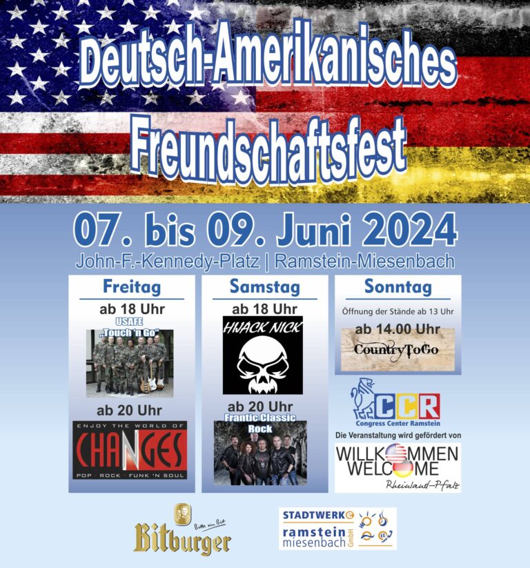 Deutsch-Amerikanisches Freundschaftsfest Ramstein-Miesenbach 2024 - Bild: Congress Center Ramstein