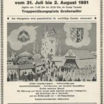 Im Jahre 1981 gab aus auf dem Deutsch-Amerikanischen Volksfest eine "große Lotterie" mit wertvollen Preisen. -- Bild: Archiv Kultur- und Militärmuseum Grafenwöhr